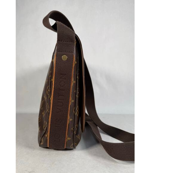 Louis Vuitton Macassar Messenger Crossbody Laptop Bag w/ Entrupy COA MSRP $1900 - Picture 4 of 11